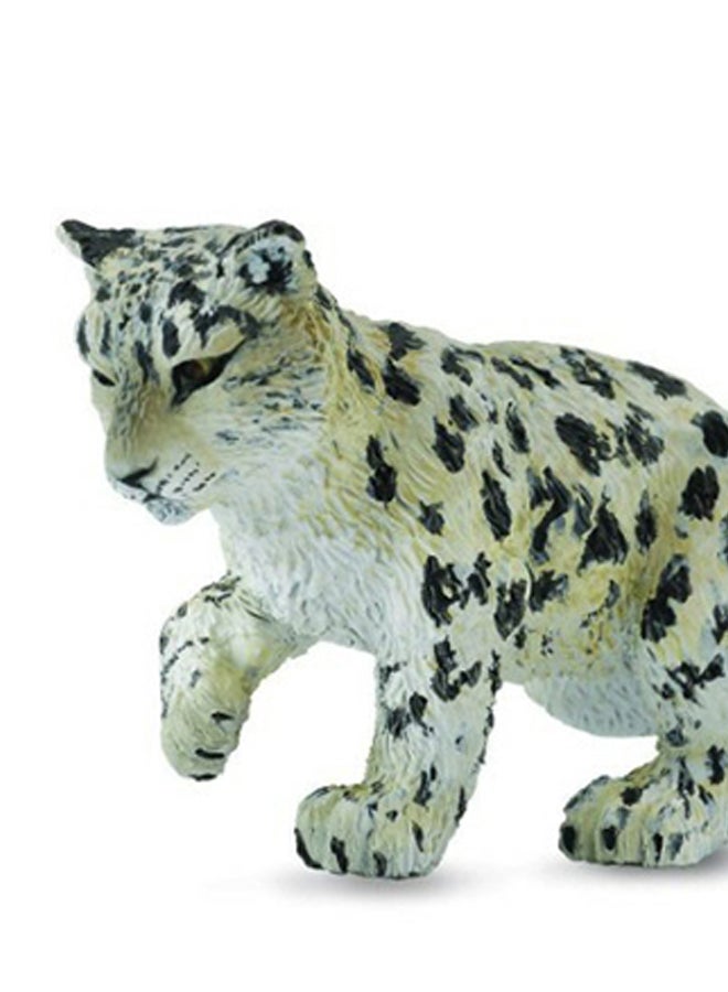 CollectA Snow Leopard Cub Animal Figure Toy - Image 2