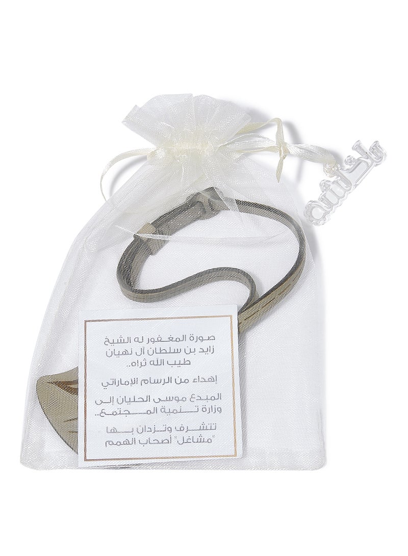 Generic - Image of the late Sheikh Zayed bin Sultan Al Nahyan Medal Clip - Image 1
