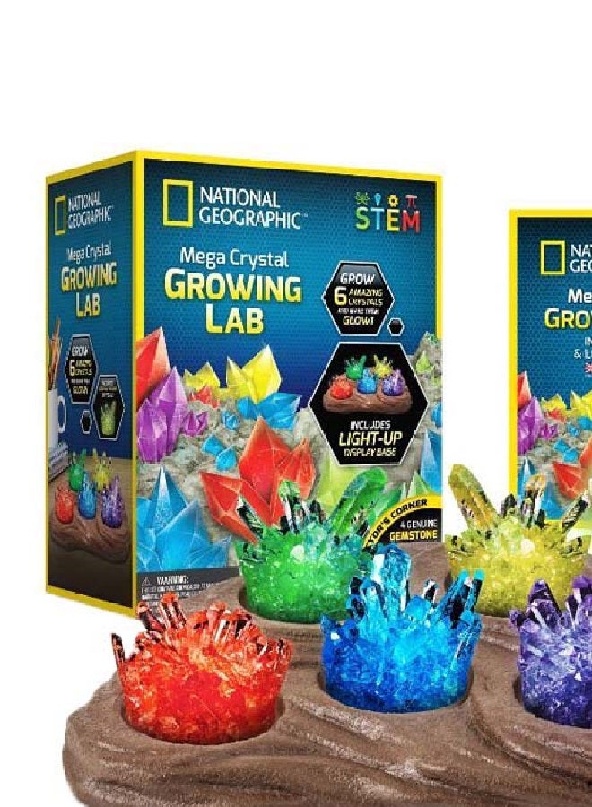 NATIONAL GEOGRAPHIC - Mega Crystal Growing Lab Kit - Image 1