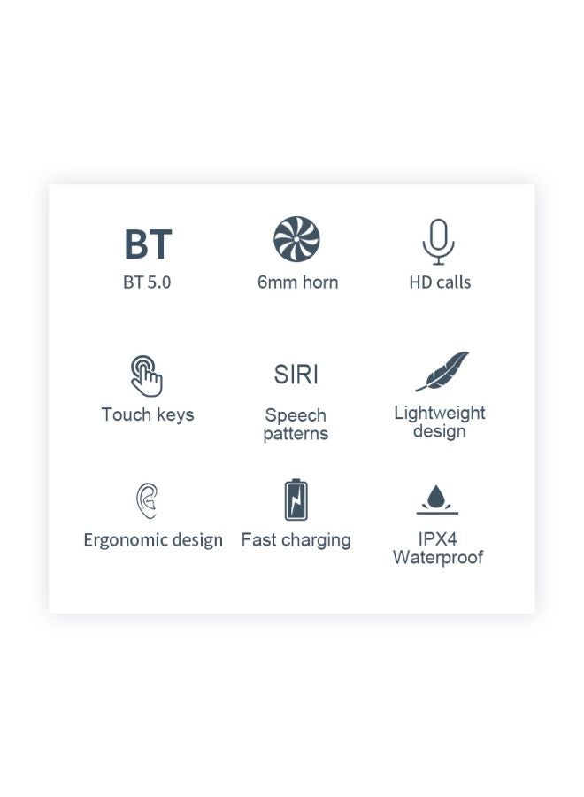 Lenovo X18 Bluetooth In-Ear Earplugs With Charging Box White - Image 4