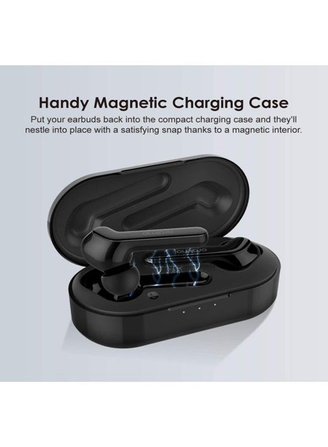 Oraimo In-Ear Bluetooth Earphones With Mic And Charging Case Black - Image 4