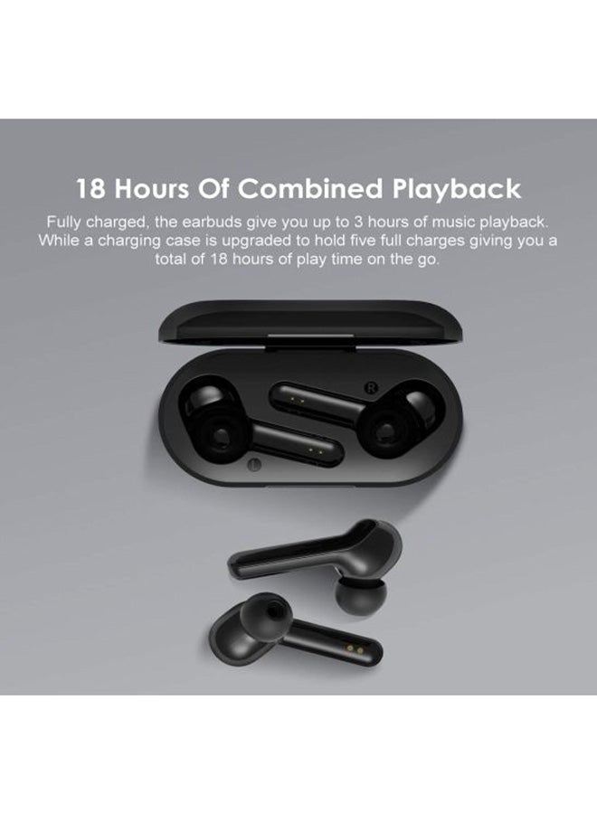 Oraimo In-Ear Bluetooth Earphones With Mic And Charging Case Black - Image 5