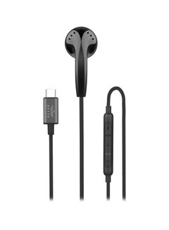 Brave Wired In-Ear Mono Earphone With Mic Black  - Image 1