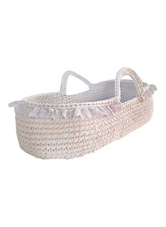 Pikkaboo Handmade Crochet Moses Travel Basket  - Image 2