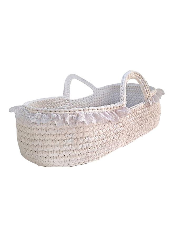 Pikkaboo - Handmade Crochet Moses Travel Basket - Image 1