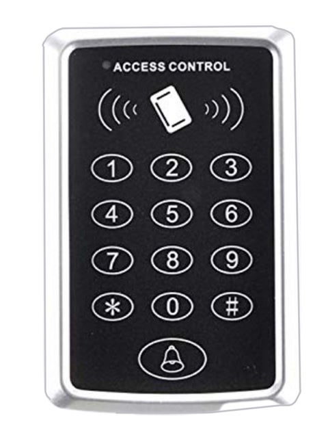 Eco-2 Standalone Access Control Card And Pin Silver/Black 8inch
