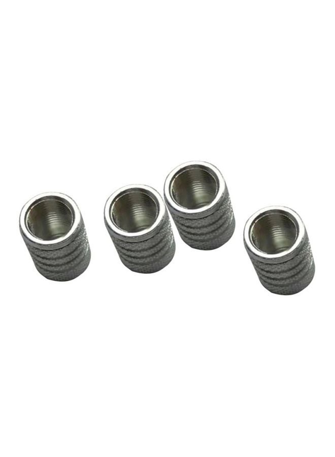 Generic 4-Piece Aluminum Alloy Tire Wheel Valve Cap  - Image 2