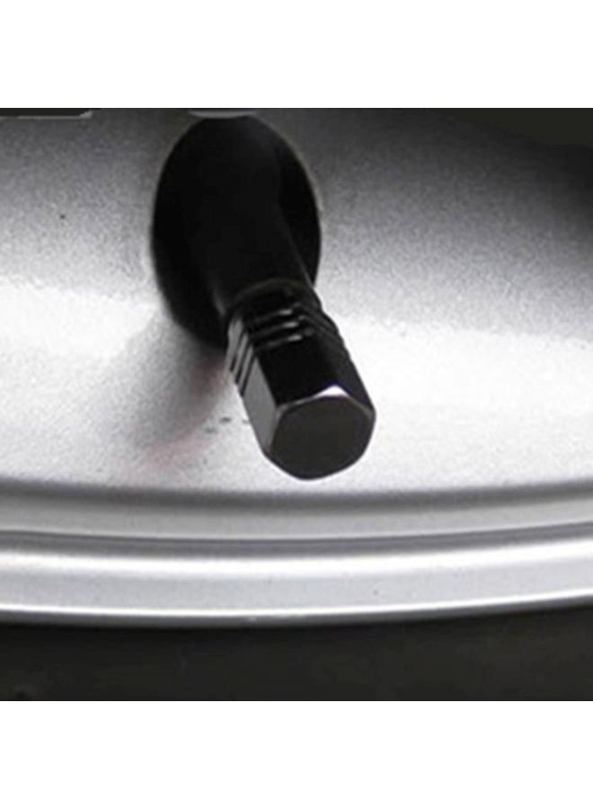 Generic 4-Piece Aluminum Alloy Tire Wheel Valve Cap  - Image 2