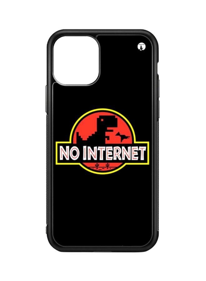 غطاء حماية واق لهاتف أبل آيفون 11 نمط مطبوع بعبارة باللغة الإنجليزية