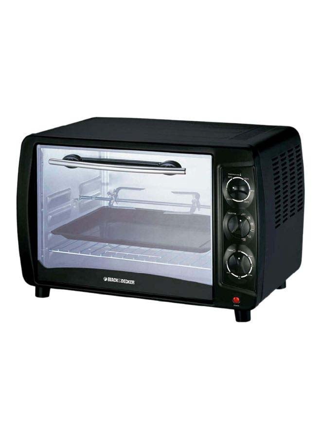BLACK+DECKER Double Glass Toaster Oven 35 L 1500 W TRO55-B5 Black  - Image 1