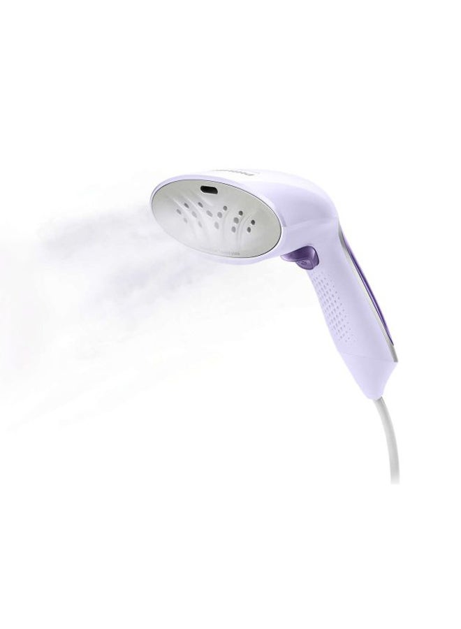 Philips Handheld Garment Steamer 0.07 L GC360/36 White/Purple - Image 4