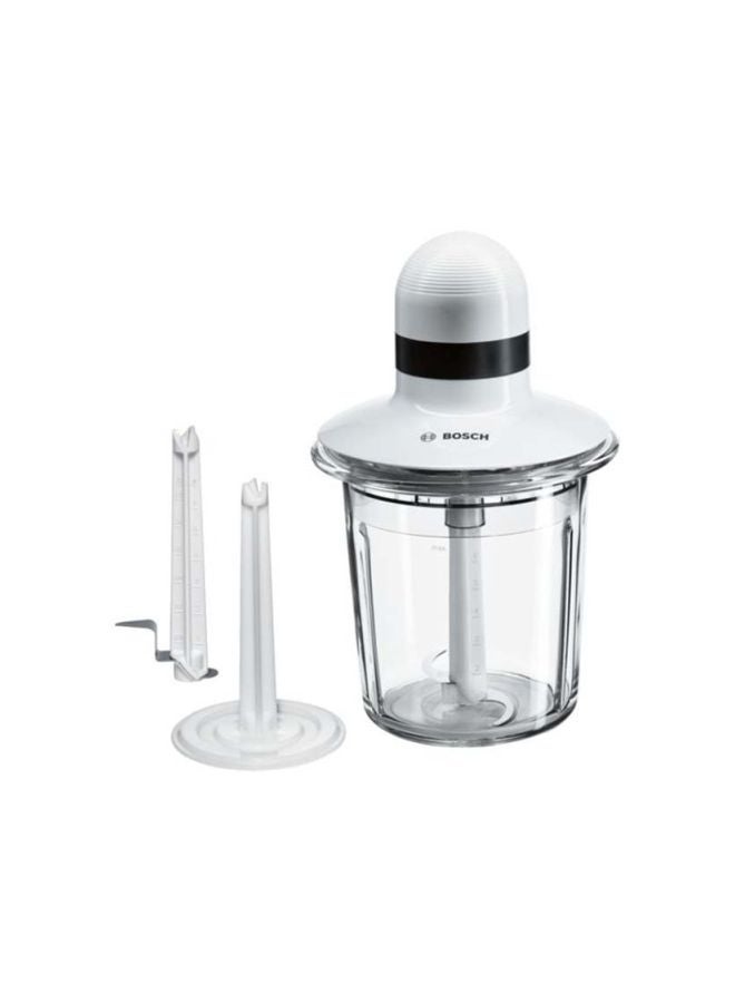 BOSCH Mini Chopper 1500 ml 550 W MMR15A1 White/Black  - Image 1