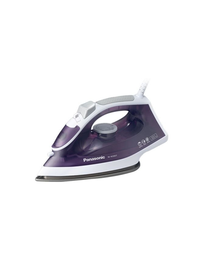 Panasonic Handheld Steam Iron 1800W NI-M300T Purple/White - Image 1