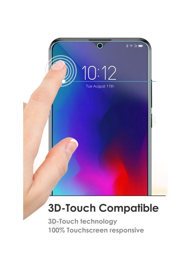 Muzz Tempered Glass Screen Protector For Lenovo K10 Plus Clear - Image 3