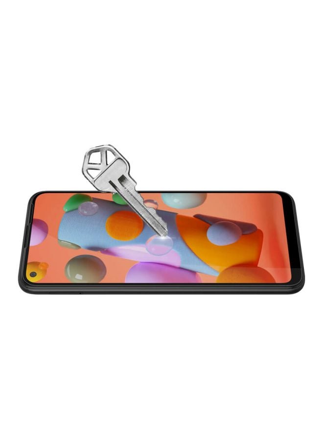 Muzz 2.5D Tempered Glass Screen Protector For Samsung Galaxy A11 Clear  - Image 3