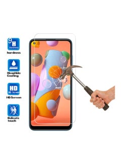 Muzz 2.5D Tempered Glass Screen Protector For Samsung Galaxy A11 Clear  - Image 2