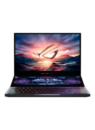 ROG Zephyrus Duo 15 Gaming Laptop With 15.6-Inch Dual Display, Core i9 Processor/32GB RAM/2TB SSD/8GB NVIDIA GeForce RTX 2080 Super Graphic Card With English/Arabic Keyboard Grey - v1595571125/N39454597A_1