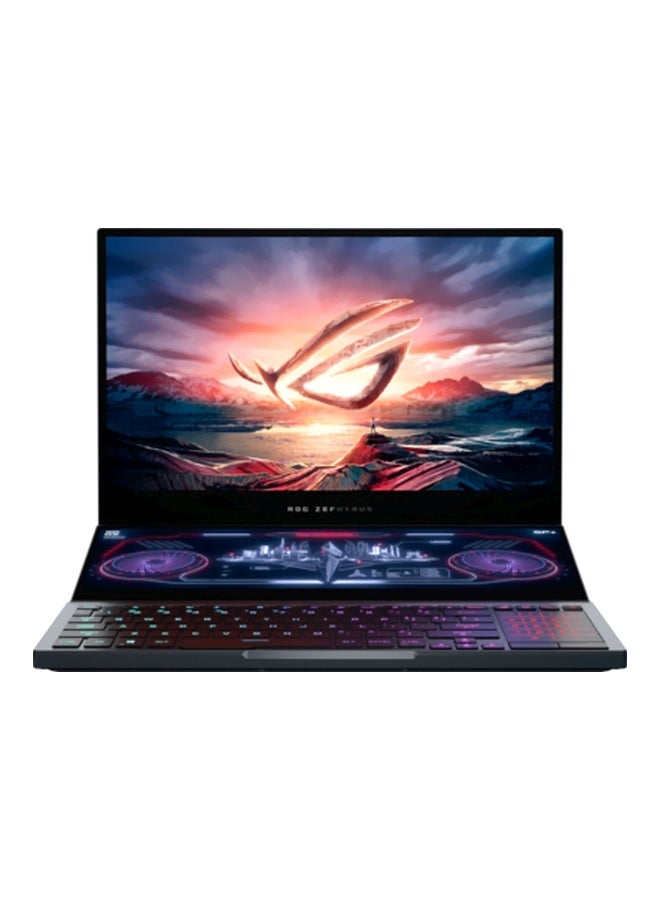 ROG Zephyrus Duo 15 Gaming Laptop With 15.6-Inch Dual Display, Core i9 Processor/32GB RAM/2TB SSD/8GB NVIDIA GeForce RTX 2080 Super Graphic Card With English/Arabic Keyboard Grey