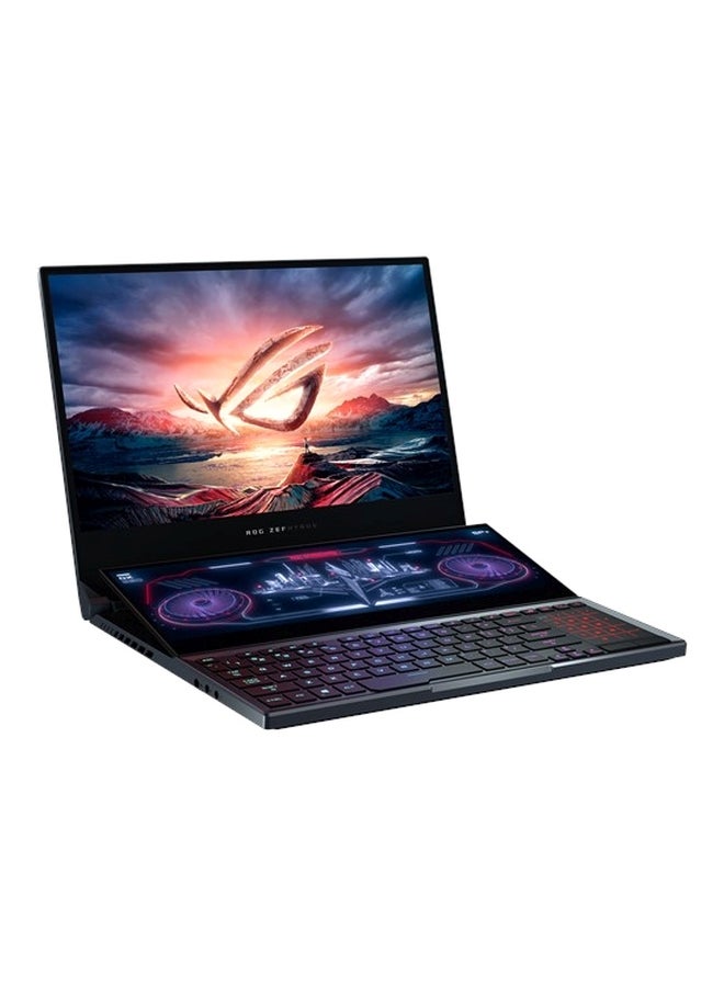 ROG Zephyrus Duo 15 Gaming Laptop With 15.6-Inch Dual Display, Core i9 Processor/32GB RAM/2TB SSD/8GB NVIDIA GeForce RTX 2080 Super Graphic Card With English/Arabic Keyboard Grey