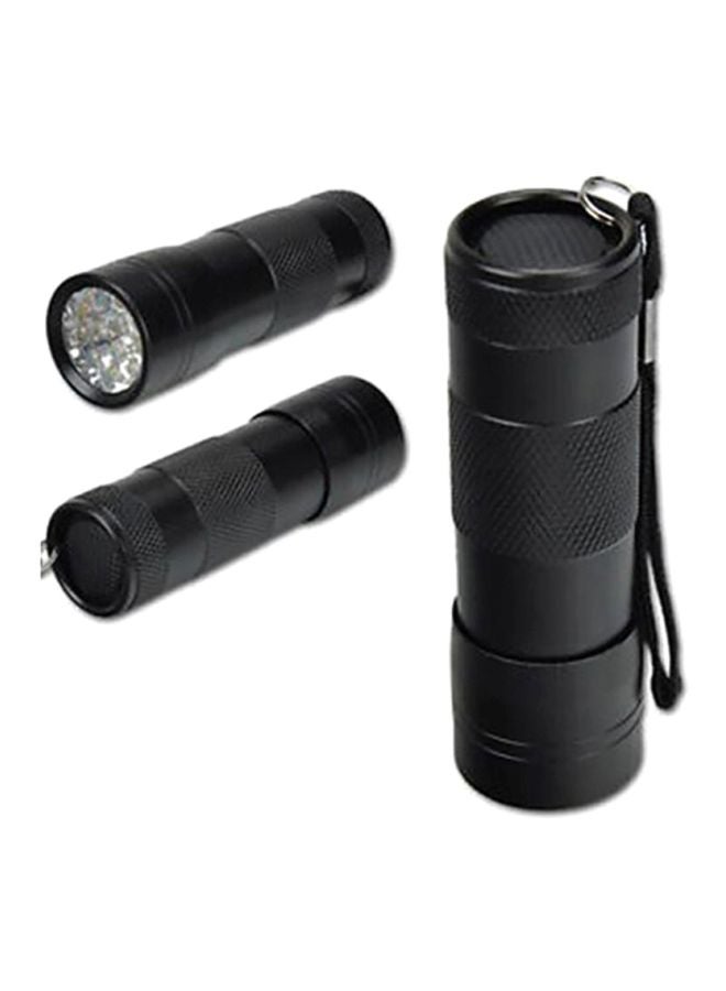 Beauenty Ultra-Violet 12 LED Flashlight Torch Black/White 3x3centimeter  - Image 3