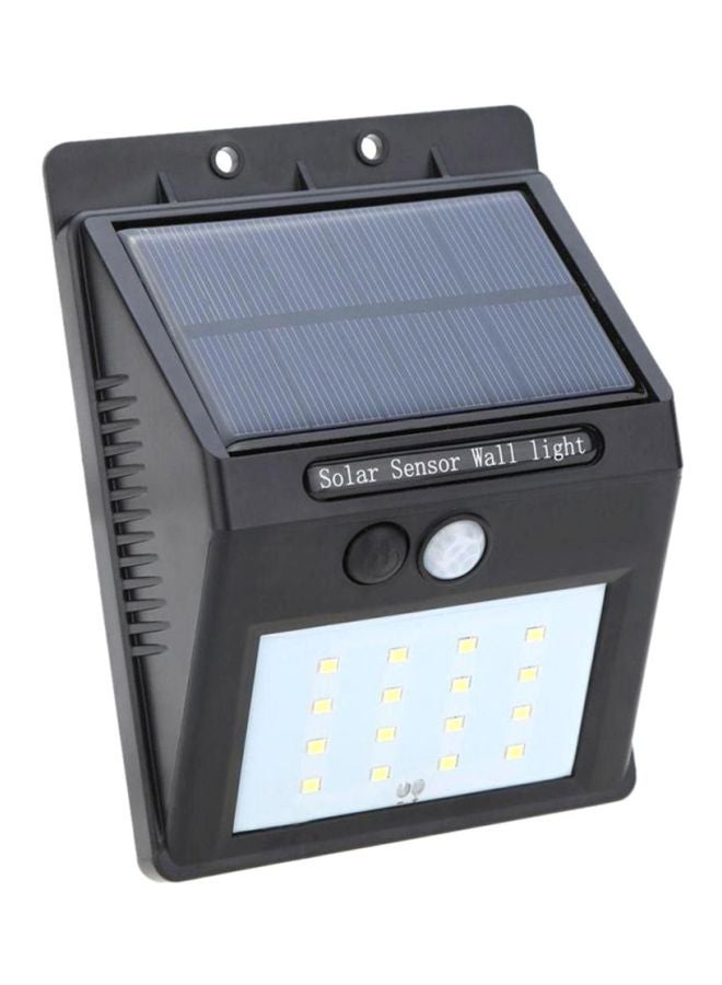 Beauenty 20 LED Solar Motion Sensor Light Black 6x10centimeter  - Image 1