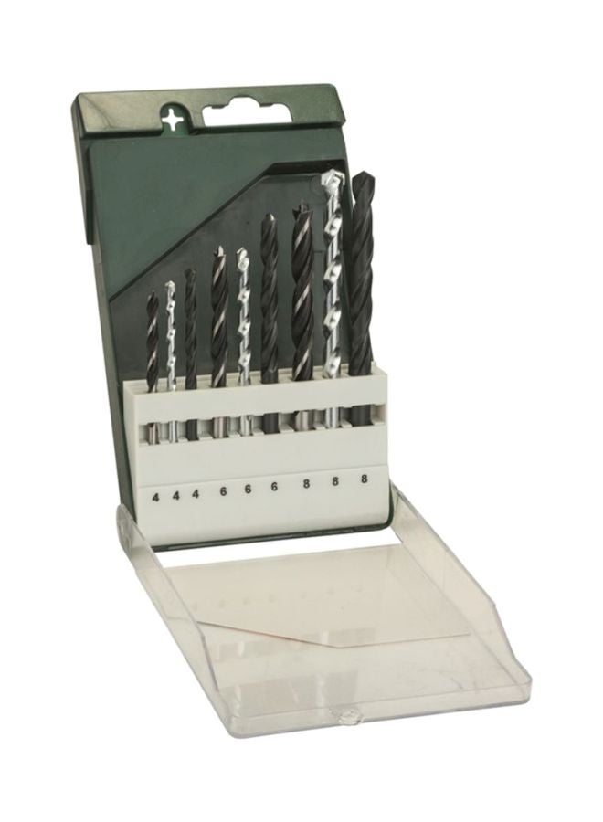 BOSCH 9-Piece Drill Bit Set Silver/Black