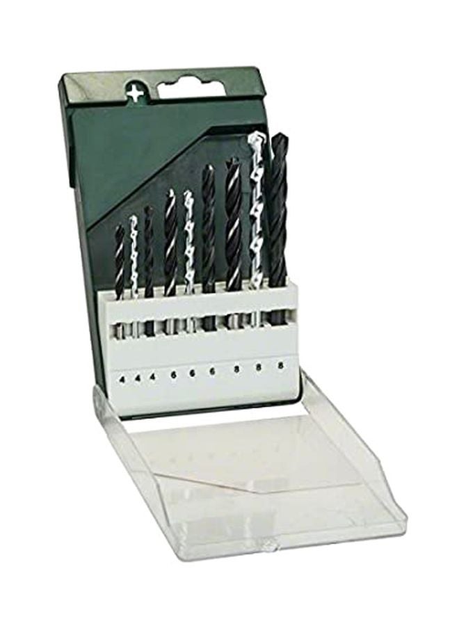 BOSCH 9-Piece Metal And Masonry Drill Bit Set Black/Silver - Image 1