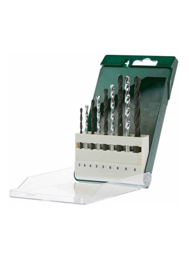 BOSCH 9-Piece Drill Bit Set Black/Silver - Image 1