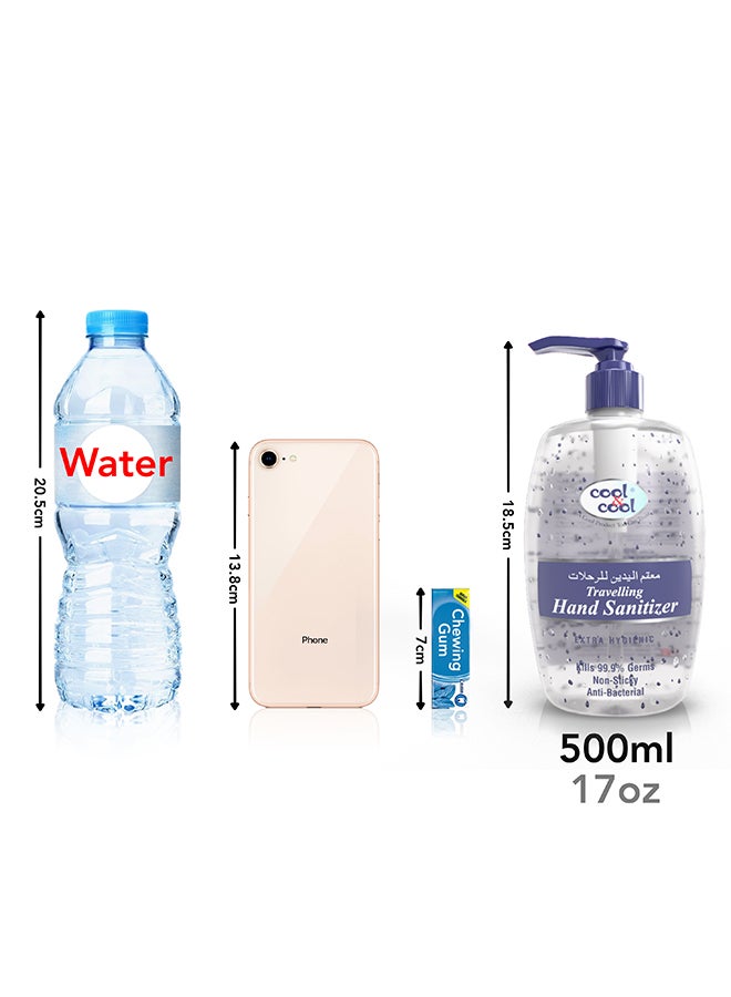 كول اند كول جل معقم يدين للتنقل 500ملليلتر - Image 3