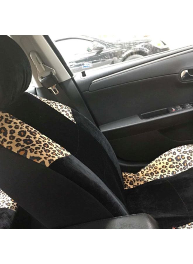 Leopard Printed Car Seat Cover Set - Image 3