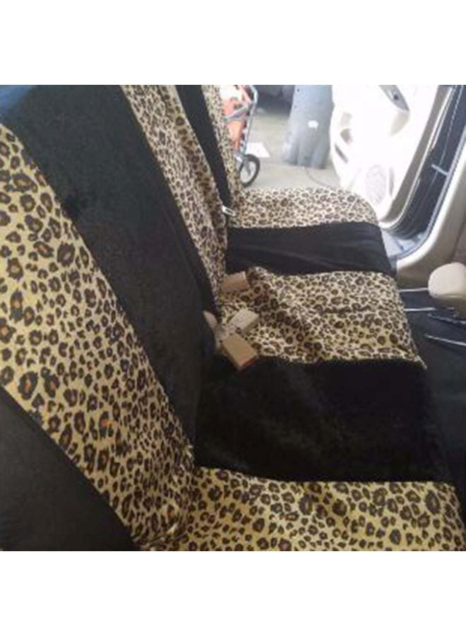 Leopard Printed Car Seat Cover Set - Image 5