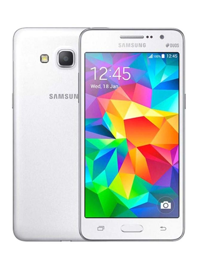Samsung - Galaxy Grand Prime Dual SIM White 1GB RAM 8GB 4G LTE - Image 1