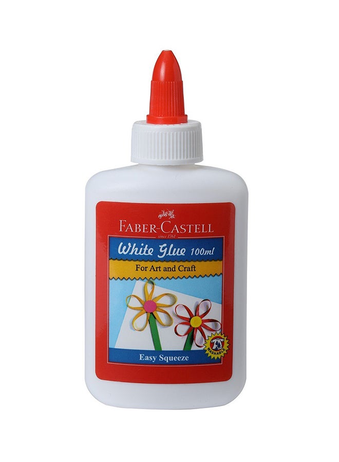 FABER-CASTELL Glue, 100ml White - Image 1