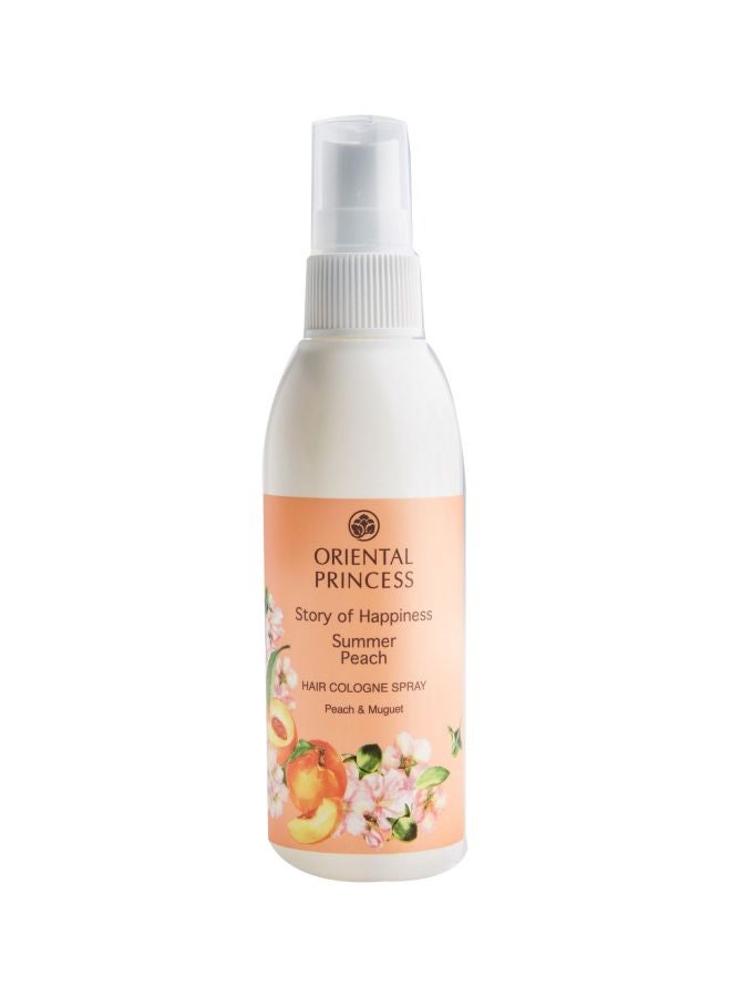 ORIENTAL PRINCESS Summer Peach Hair Cologne Spray 100ml  - Image 1