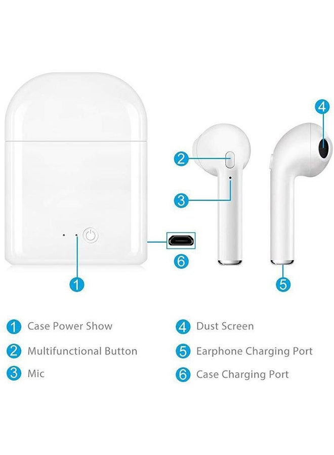 Beauenty - Wireless In-Ear Earphones With Charging Case White - Image 1