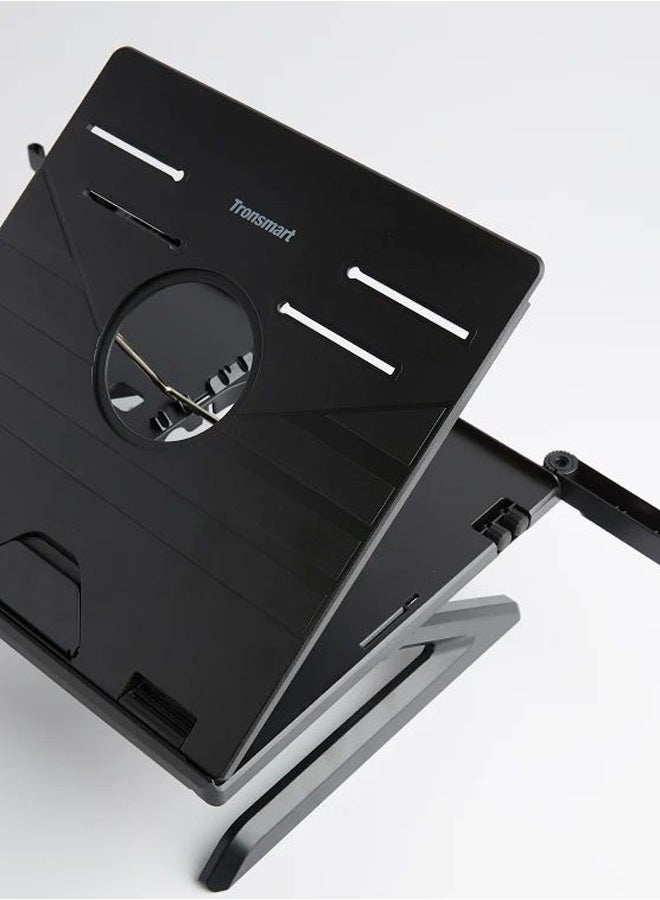ترونسمارت حامل لابتوب D07 قابل للطي أسود - Image 2
