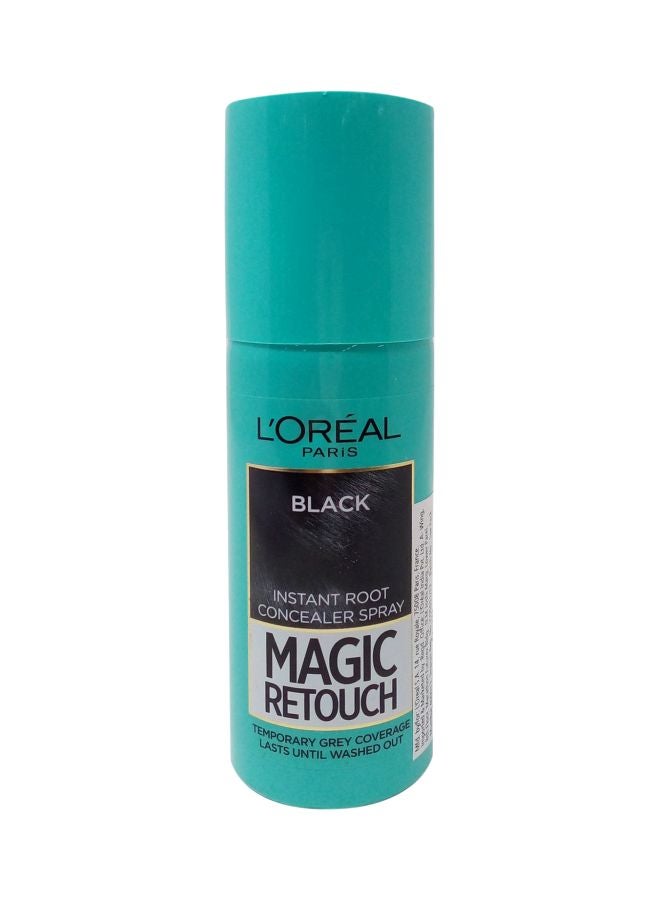 L'OREAL PARIS - Magic Retouch Instant Root Concealer Spray Black 75ml - Image 1