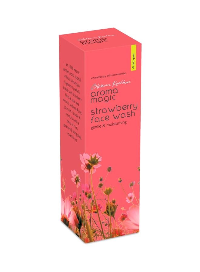 Aroma Magic Strawberry Face Wash 100ml - Image 2