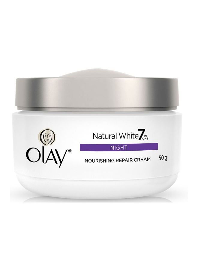 Olay Natural White Fairness Night Nourishing Repair Cream Natural White 50grams  - Image 2