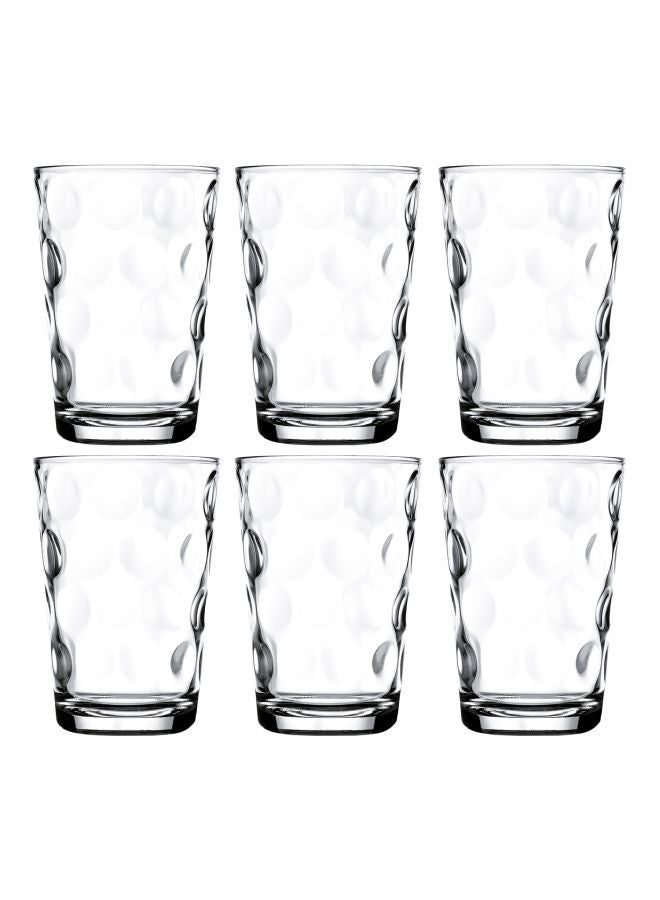 Pasabahce 6-Piece Toros Tumbler Set Clear 6x 208ml