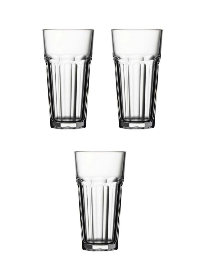 Pasabahce 3-Piece Casablanca Tumbler Set Clear - Image 1