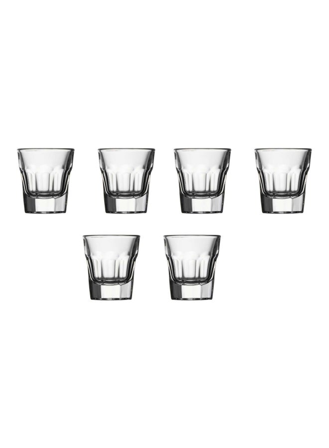 Pasabahce 6-Piece Casablanca Tumbler Set Clear - Image 1