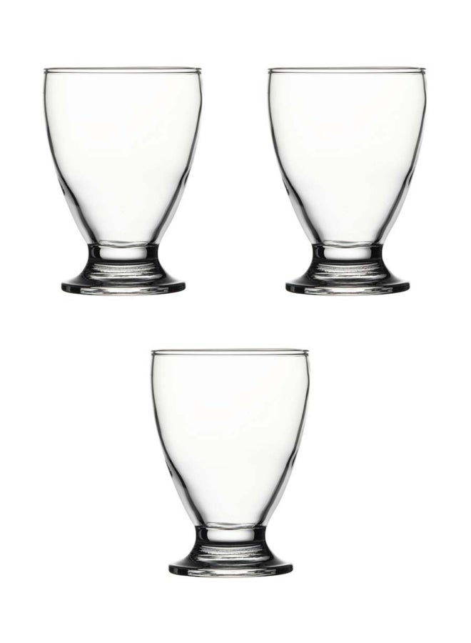 باساباتشي مجموعة أكواب سين سين من 3 قطع شفاف - Image 1