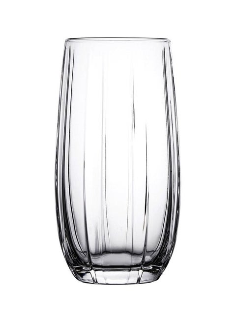 6-Piece Linka Tumbler Set Clear 500ml