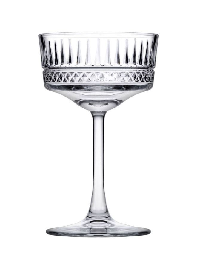 Pasabahce 4-Piece Elysia Coupe Glass Set Clear 