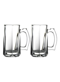Pasabahce 2-Piece Pub Mugs Clear 