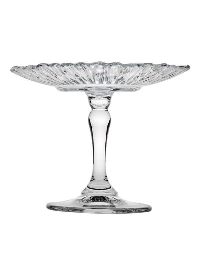 باساباتشي طبق صغير الحجم لتقديم الحلويات شفاف 12.6سم - Image 3