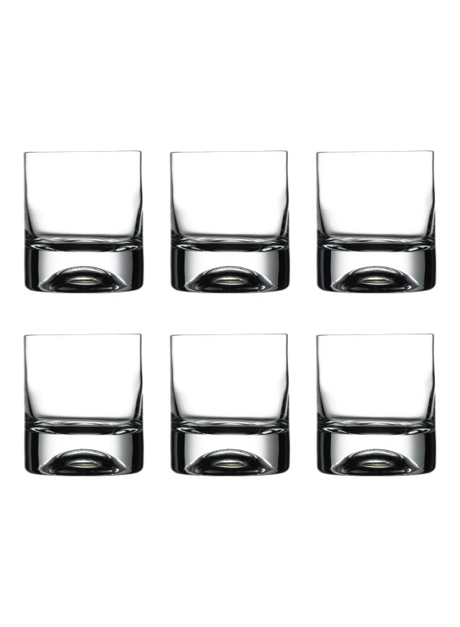 Pasabahce 6-Piece Holiday Tumbler Set, 205cc Clear