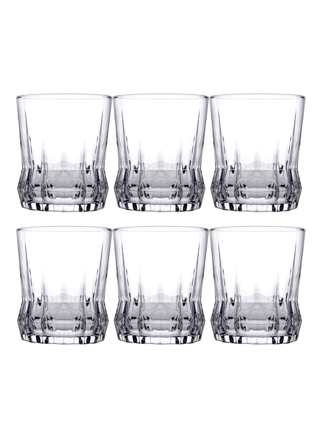 باساباتشي طقم أكواب جايا - 6 قطع شفاف 270ملليلتر