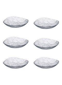 Pack Of 6 Linden Soup Plates Clear - v1595603683/N39461606A_1